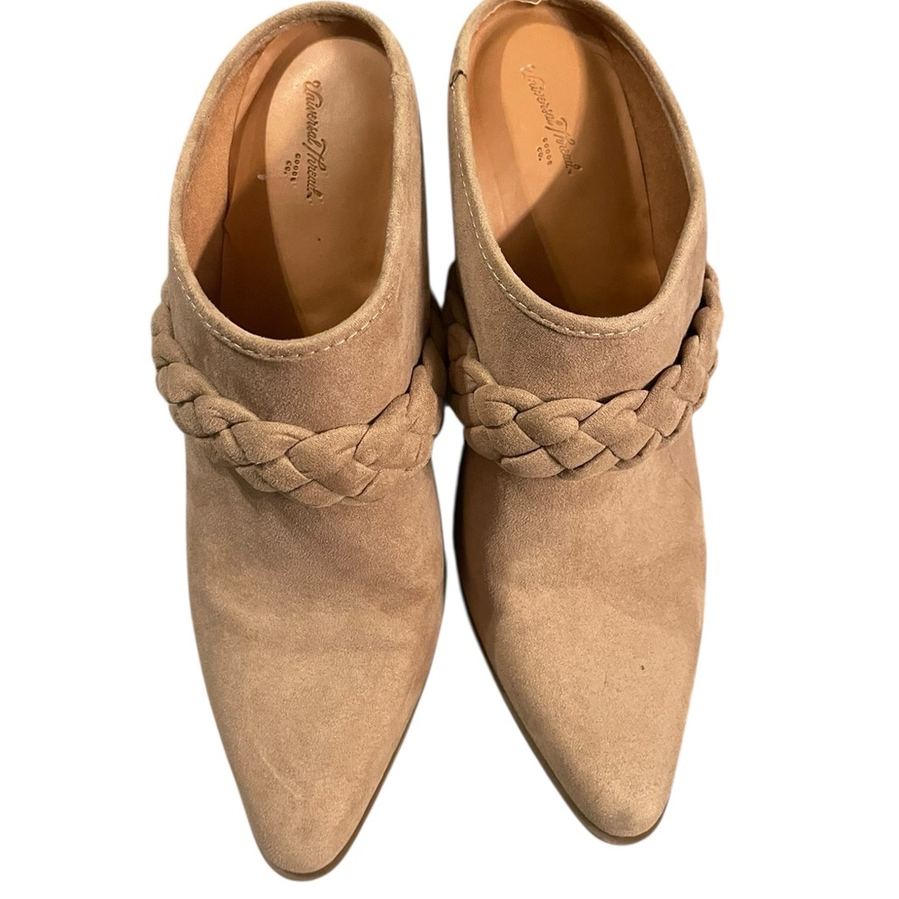 Universal Thread Beige Braided Heeled Bootie - Picture 2 of 3